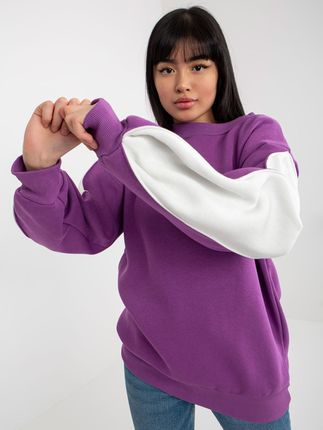 Bluza Fioletowy - zdjęcie 2