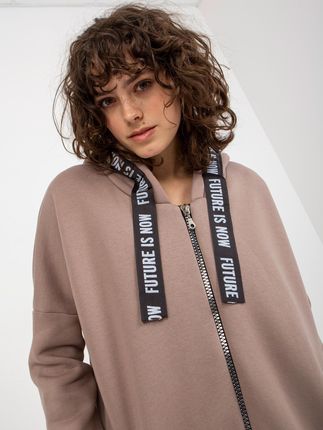 Bluza Ciemny bezowy - zdjęcie 3
