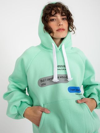 Bluza Mietowy - zdjęcie 3