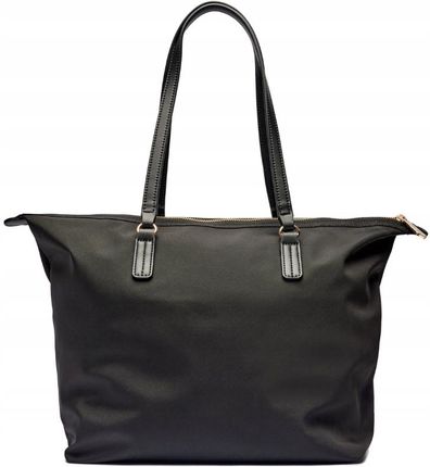 Tommy Hilfiger Women's Poppy Tote Bag with Zip, Black (Black), One Size - zdjęcie 2