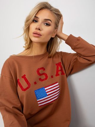 Bluza Jasny brązowy - zdjęcie 2