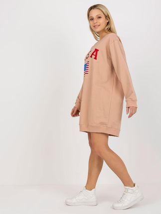 Bluza Ciemny bezowy - zdjęcie 3