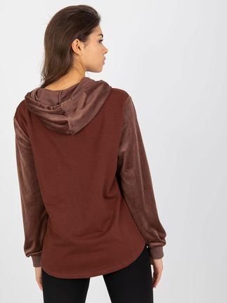 Bluza Brązowy - zdjęcie 2