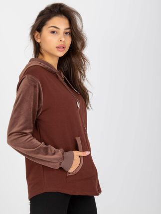 Bluza Brązowy - zdjęcie 3