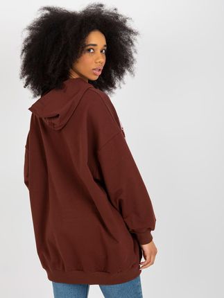 Bluza Ciemny brązowy - zdjęcie 2