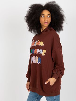 Bluza Ciemny brązowy - zdjęcie 3