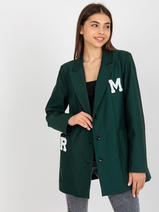 Marynarka Ciemny zielony - zdjęcie 2