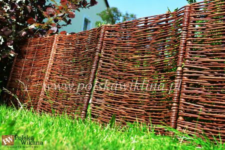 Płotek Wiklinowy Obrzeże 100X40 Palisada 5szt. - zdjęcie 6