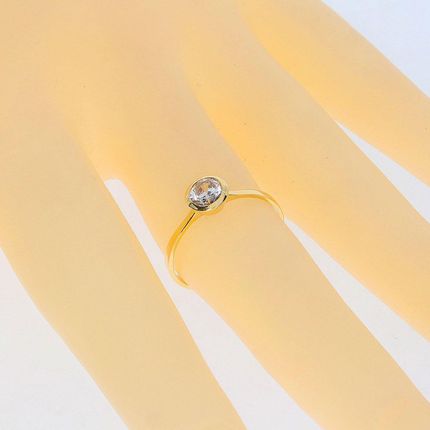 Intergold Złoty pierścionek Próby 585 13 - zdjęcie 2