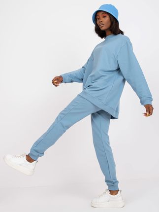 Bluza Jasny niebieski - zdjęcie 3