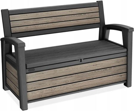 Skrzynia Ławka Ogrodowa Keter Deco Garden 227L Ashwood