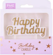 Zdjęcie Pme Cake Świeczka Happy Birthday 10X5Cm CA168 - Zawidów