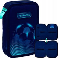 Zdjęcie Astrabag Piórnik Szkolny Dwukomorowy Bez Wypsoażenia Football Light - Płoty