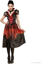 Zdjęcie Godan Strój Damski Na Halloween I Karnawał Gotycka Wampirzyca Elegancka Sukienka Z Kołnierzem Rozm S SLGOTS - Nowe Brzesko