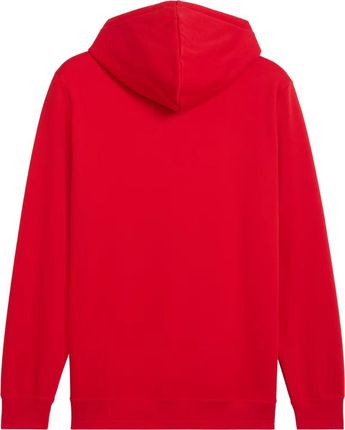 Bluza męska Puma ESS No.1 Logo Hoodie FL czerwona 682570 11 - zdjęcie 4
