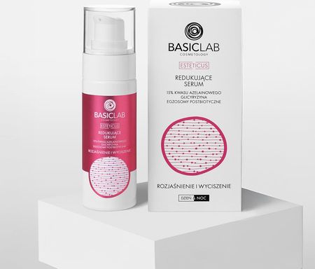 BasicLab redukujące serum 15% kwasu azelainowego, Glicyryzyna, Egzosomy postbiotyczne - zdjęcie 2