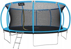 Zdjęcie Sapphire Trampolina St-1515W 15Ft 465Cm Z Siatką Wewnętrzną + Drabinka - Ostrołęka
