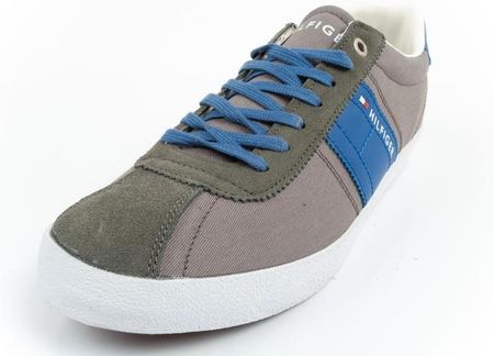 Tommy Hilfiger buty męskie trampki modne wygodne szare - zdjęcie 4