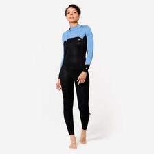 Zdjęcie Olaian Pianka Overall Surfingowa Damska 500 Z Neoprenu 3/2Mm Czarna - Dąbrowa Górnicza