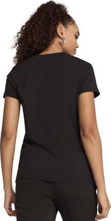 Koszulka damska Puma ESS No.1 Logo Tee czarna 682370 01 - zdjęcie 3