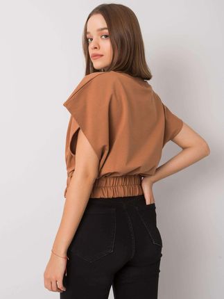 Bluza Jasny brązowy - zdjęcie 3