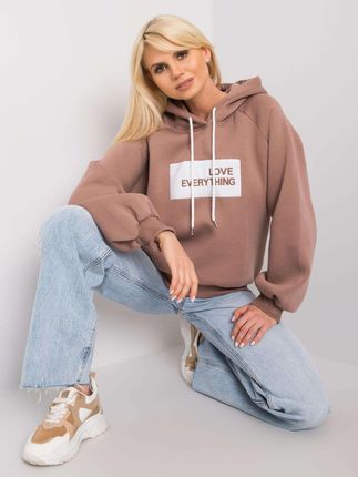 Bluza Brązowy - zdjęcie 2