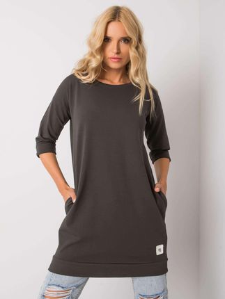 Bluza Ciemny khaki - zdjęcie 3
