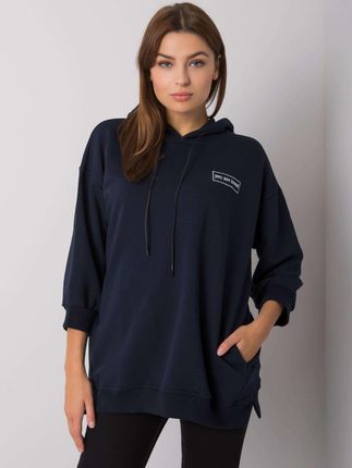 Bluza Granatowy - zdjęcie 2