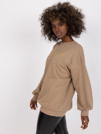 Bluza Ciemny bezowy - zdjęcie 3