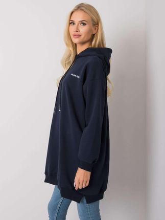 Bluza Granatowy - zdjęcie 3