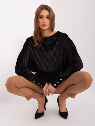 Bluzka Czarny - zdjęcie 2