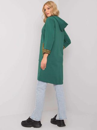 Bluza Ciemny zielony - zdjęcie 3