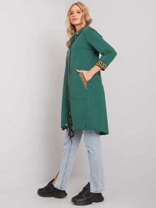 Bluza Ciemny zielony - zdjęcie 2