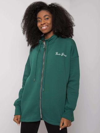 Bluza Ciemny zielony - zdjęcie 2