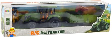 Lean Toys Zestaw Traktor Z Przyczepą I Koniem Zdalnie Sterowany Rc 1814316130 - zdjęcie 3