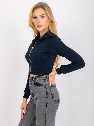 Bluza Granatowy - zdjęcie 3