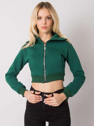Bluza Ciemny zielony - zdjęcie 2