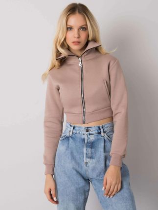 Bluza Ciemny bezowy - zdjęcie 3