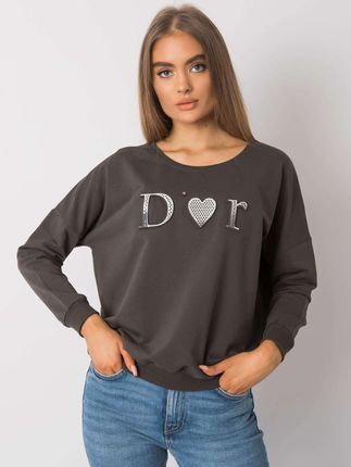 Bluza Ciemny khaki - zdjęcie 3