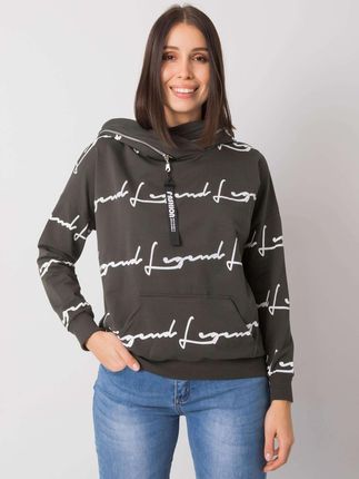Bluza Ciemny khaki - zdjęcie 3