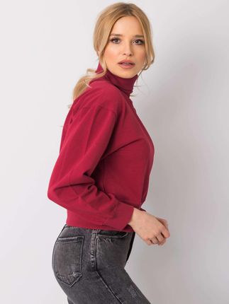 Bluza Bordowy - zdjęcie 2