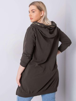 Bluza Ciemny khaki - zdjęcie 2