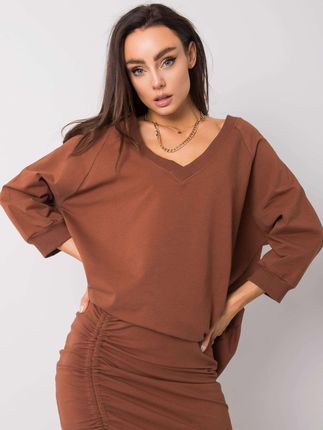 Bluza Ciemny brązowy - zdjęcie 3