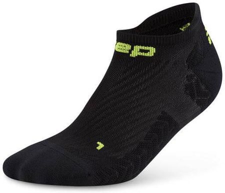 Cep Damskie Skarpety Kompresyjne Sportowe Stopki No Show Core Run Ultralight Czarne - zdjęcie 2
