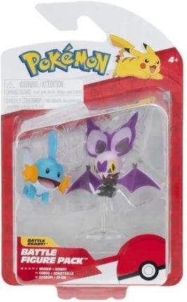 Jazwares Pokemon Figurki Bitewne Noibat Mudkip - zdjęcie 2