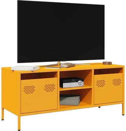 Zakito Home Szafka Tv Mustard 101,5X39X43,5Cm Industrialnystyl (ZH851301) - zdjęcie 2