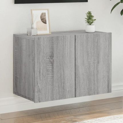 Zakito Home Szafka Tv Drewnopochodna Szary Dąb Sonoma 60X30X41Cm (ZH836948) - zdjęcie 2
