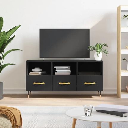Zakito Home Solidna Szafka Tv 102X36X50 Czarna (ZH829013) - zdjęcie 2