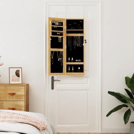 Zakito Europe Szafka na biżuterię z lustrem 30x8,5x90cm (ZE353213) - zdjęcie 3