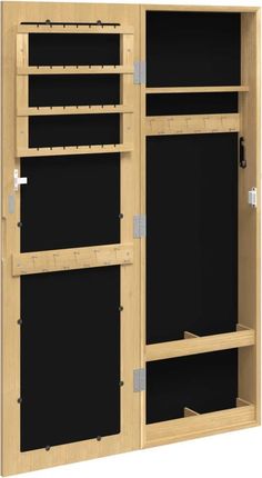 Zakito Europe Szafka na biżuterię z lustrem 30x8,5x90cm (ZE353213) - zdjęcie 2